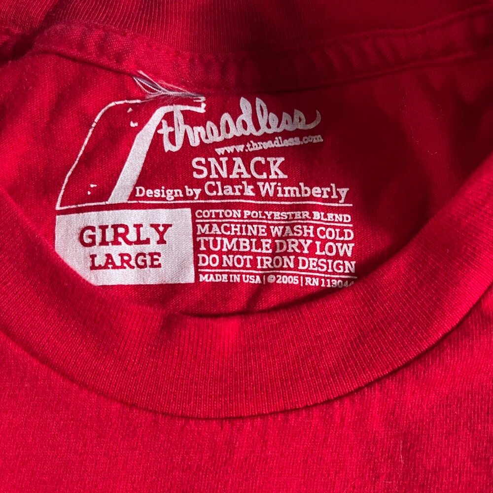 Threadless - snack - Girly Large - red - Picture 3 of 6